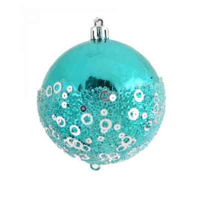 Елочная игрушка YES! Fun Морское настроение шар темно голубой 8 см (972868) Винница