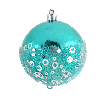 Елочная игрушка YES! Fun Морское настроение шар темно голубой 8 см (972868) Винница - изображение 1