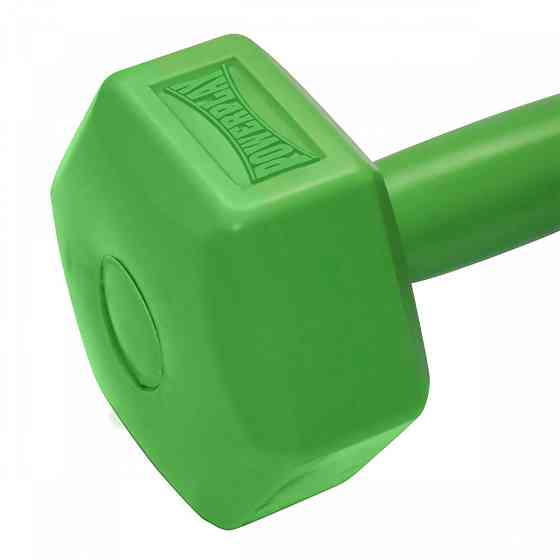 Гантель композитна PowerPlay 4124 Hercules 2 кг. Зелена (1шт.) Кам'янське