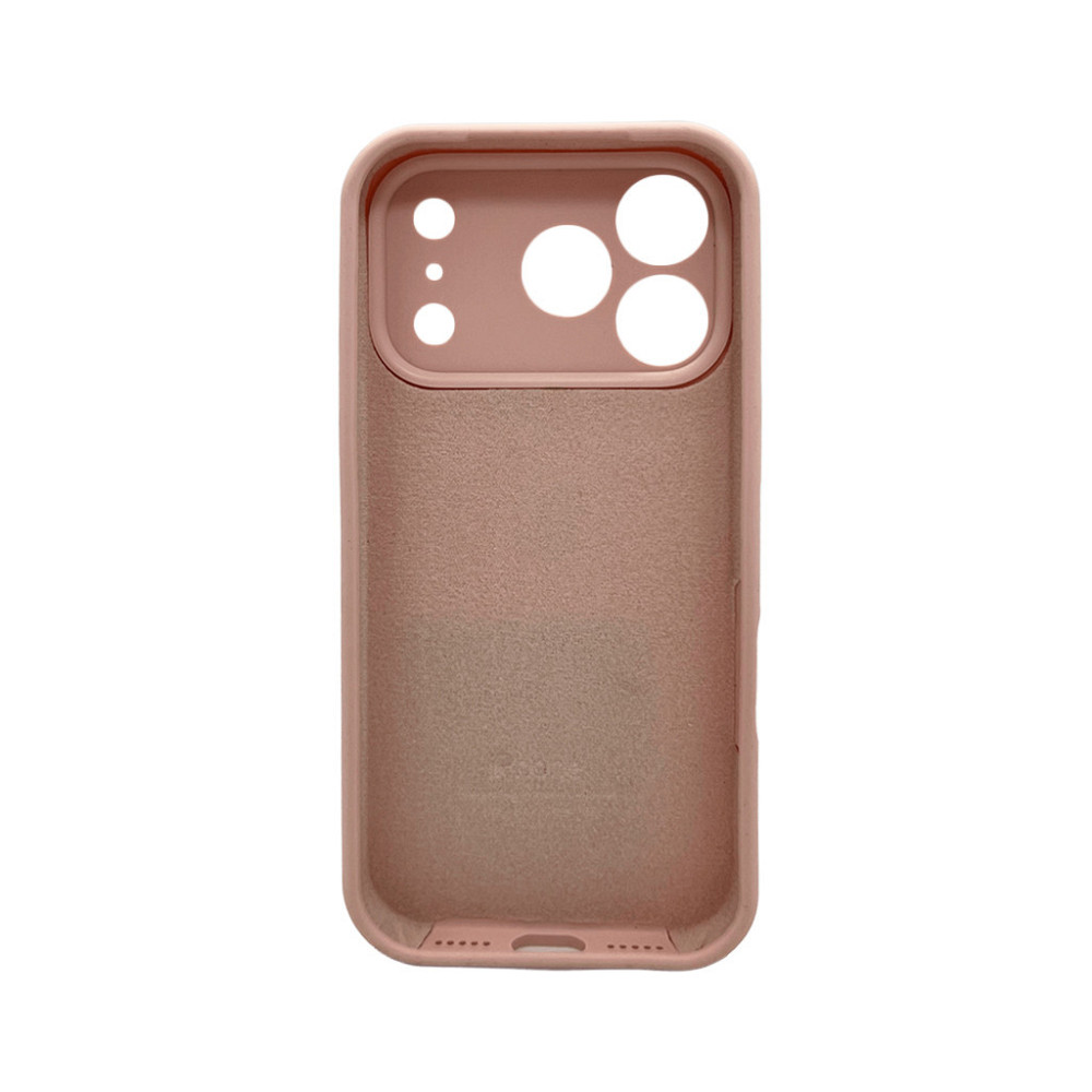 Чохол для смартфона Silicone Full Case AA Camera Protect for Apple iPhone 17 Pro 15,Pink Sand Київ - фото 3