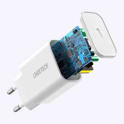 Зарядное устройство Choetech USB-C PD20W white (Q5004-V5) Винница