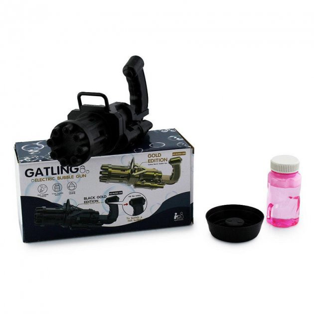 Кулемет дитячий з мильними бульбашками Gatling Мініган WJ 950 PY-86 Івано-Франківськ - фото 7