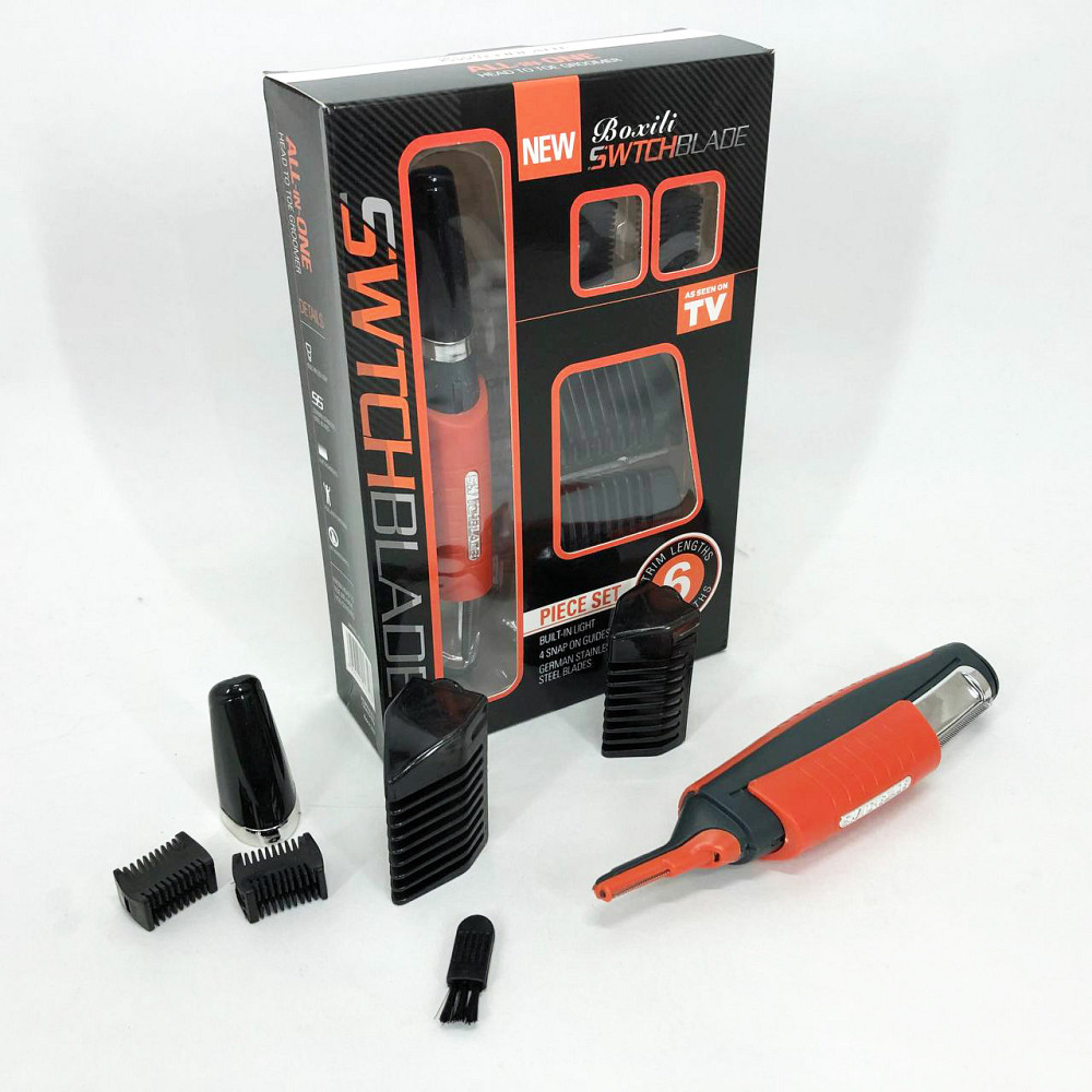 Тример для гоління вух Switchblade X-TRIM, Тример для носа тример для бороди стрижки носа BA-72 Івано-Франківськ - фото 10