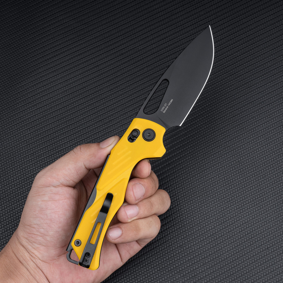 Ніж складаний SRM Mirage 239X-GY, жовтий Киев - изображение 7