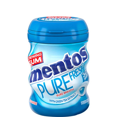 Жувальна гумка Mentos Pure Fresh зі смаком м'яти 56 г (8935001725367) Вінниця - фото 1