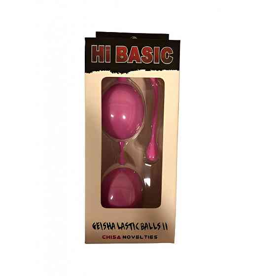 Вагинальные шарики Chisa Hi-Basic Geisha Lastic Balls II, 20.5 х 3.6 см Sex Aura Киев