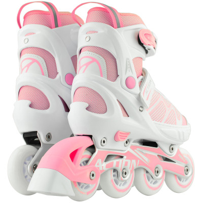 Роликовые коньки Action 2 в 1 Riply Рожеві 29-32 (153B5/2IN1PINK29-32) Винница - изображение 6