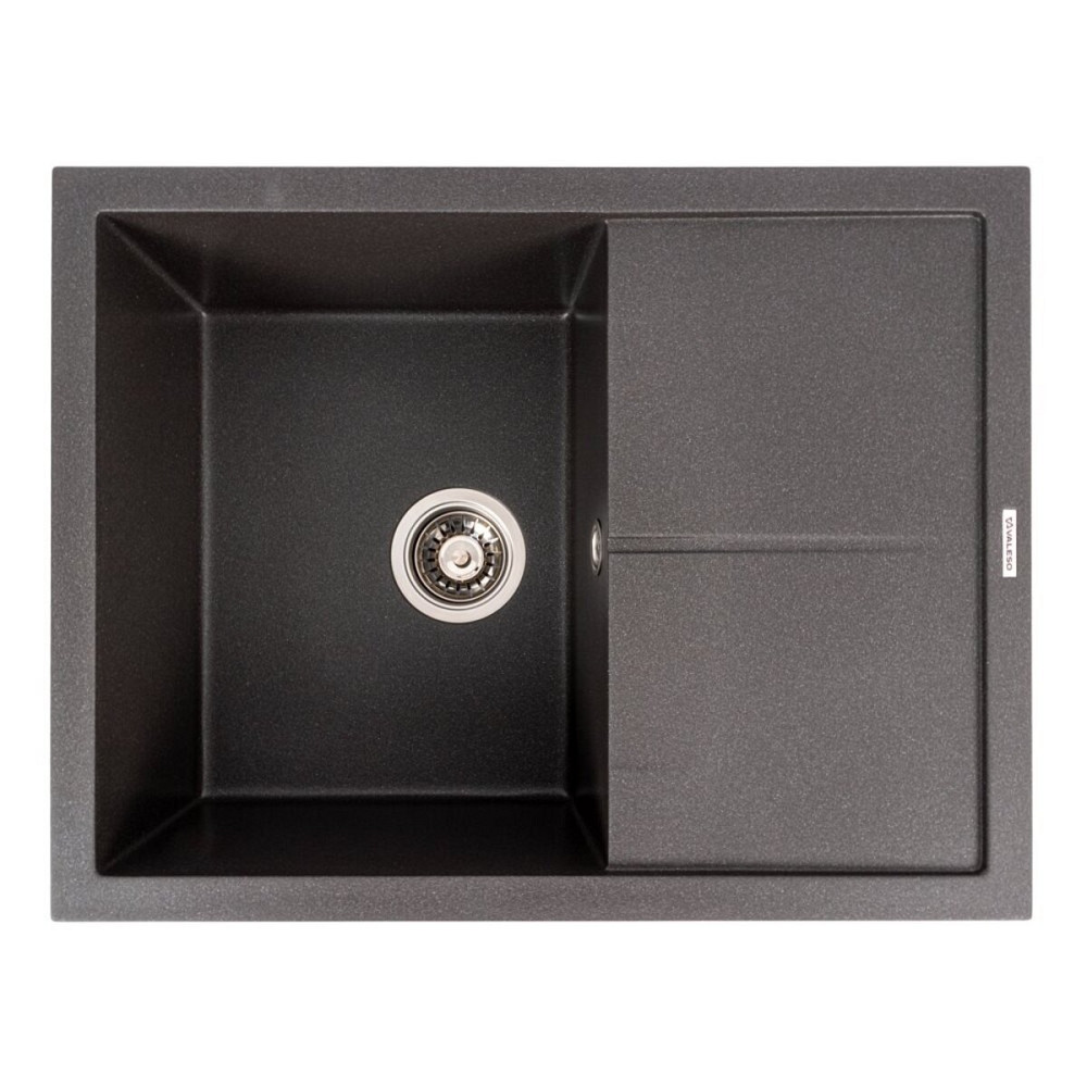 Кухонна мийка гранітна VALESO 6550 CRIPTA (моріон) Коломыя - изображение 1