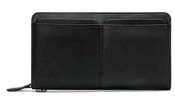 Чоловічий клатч-барсетка з ремінцем на руку Vintage 14656 Чорний Київ