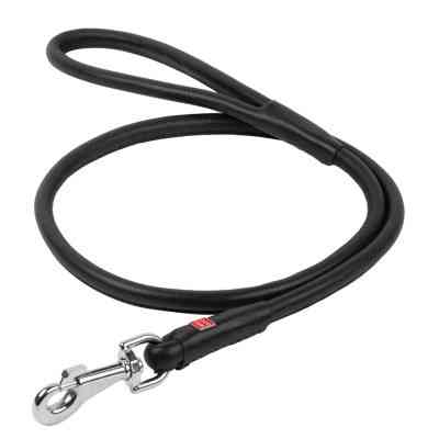 Повідок для собак WAUDOG Glamour круглий S-M Д 10 мм Д 122 см чорний (33781) Вінниця