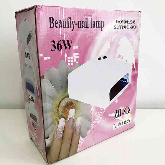 Маленькая лампа для сушки гель-лака ZH-818, Лампа для маникюра в XP-843 домашних условиях Киев