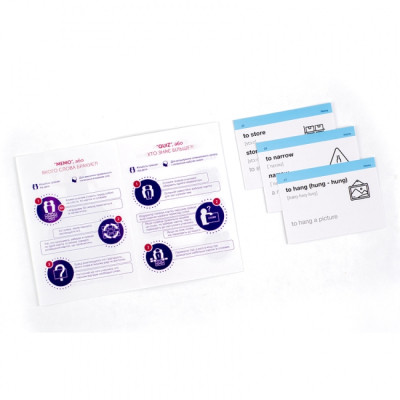 Обучающий набор English Student Карточки для изучения английского ЗНО Английский язык, украинский (59122622) Винница - изображение 3