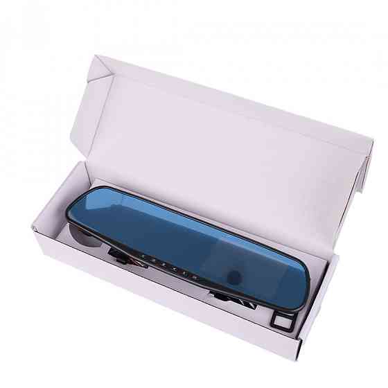 Відеореєстратор-дзеркало NC-2250 з камерою заднього виду і датчиком удару, чорний Київ