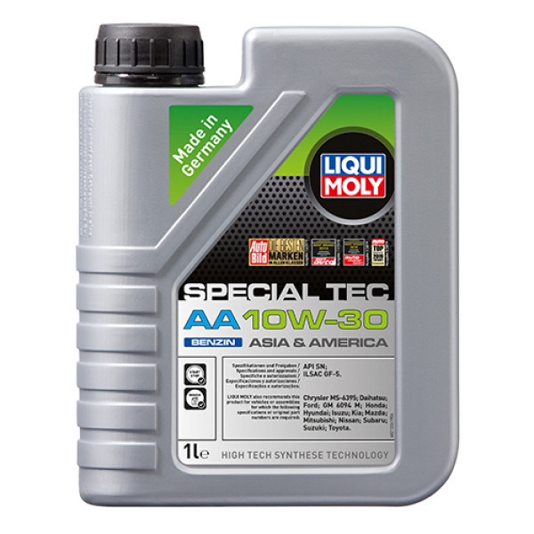 LIQUI MOLY Напівсинтетична моторна олива - Special Tec AA Benzin SAE 10W-30 1л. Киев - изображение 1