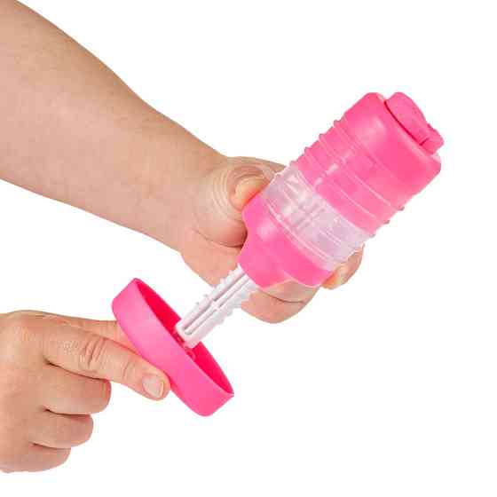 Незастигаюча маса для ліплення з пресом 595106, 5х6х19 см Рожевий Вінниця