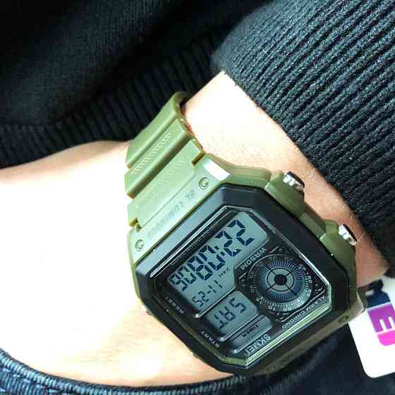 Спеціальні годинники для військових операцій SKMEI, Годинники для риболовлі та походів MP-64 Івано-Франківськ