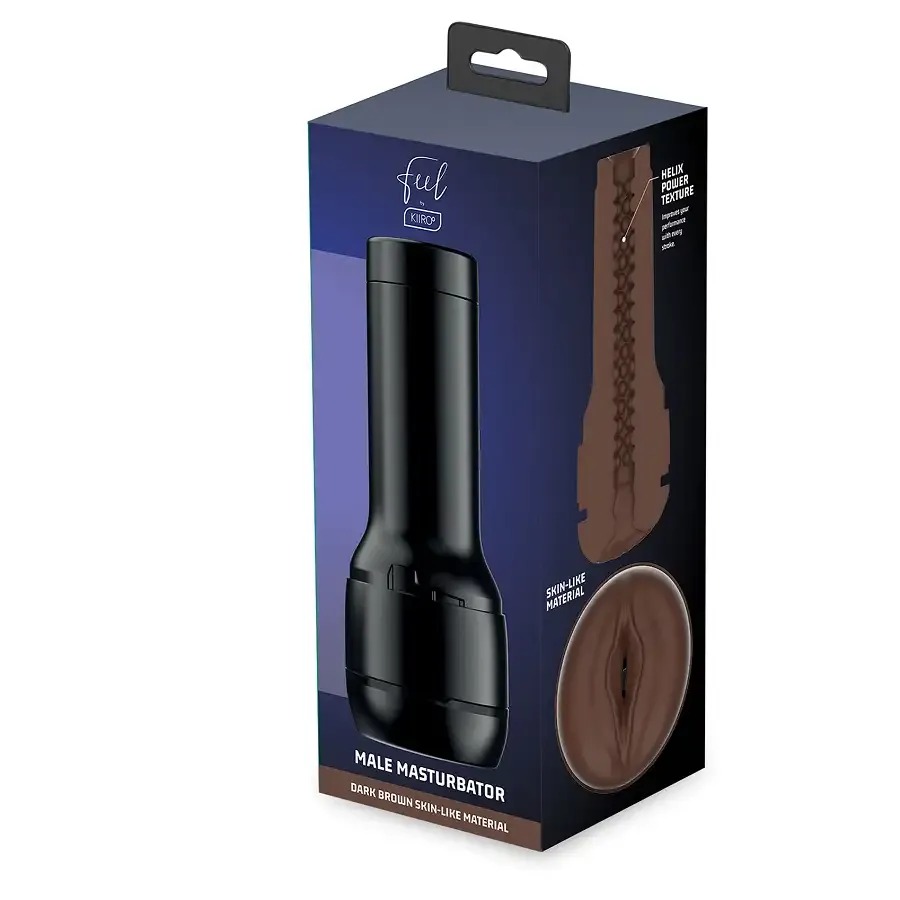 Мастурбатор-вагіна Kiiroo Feel Stroker Dark Brown для секс-машини Kiiroo Keon Львів - фото 3