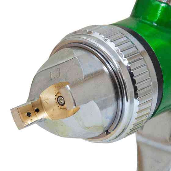 Sigma Краскораспылитель HVLP Ø1.3мм 140-280л/мин 3бар в/б 600мл (пласт) зеленый SIGMA (6812101) Коломыя