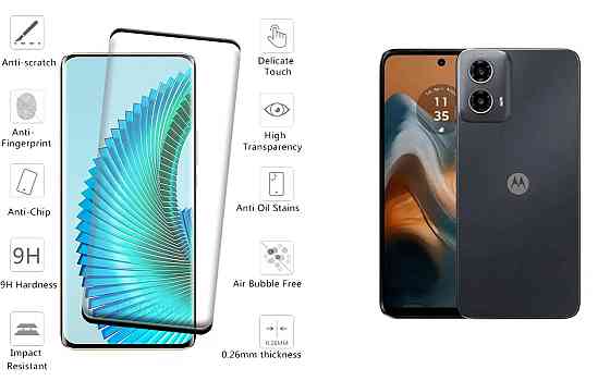 Захисне скло HyperGlass Pro для Motorola Moto G34 5G – максимальна чутливість та захист Київ