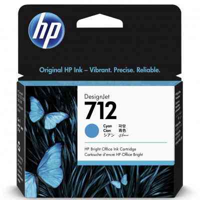 Картридж HP DJ No.712 DesignJet Т230/Т630 Cyan 29ml (3ED67A) Винница