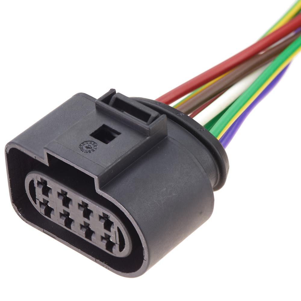 Разъем коннектор с проводом, 8-кон., Фара, 8D0973734, VAG Германия, Франция, Германия Много Audi, Bugatti, Porsche, Seat, Skoda Киев - изображение 1