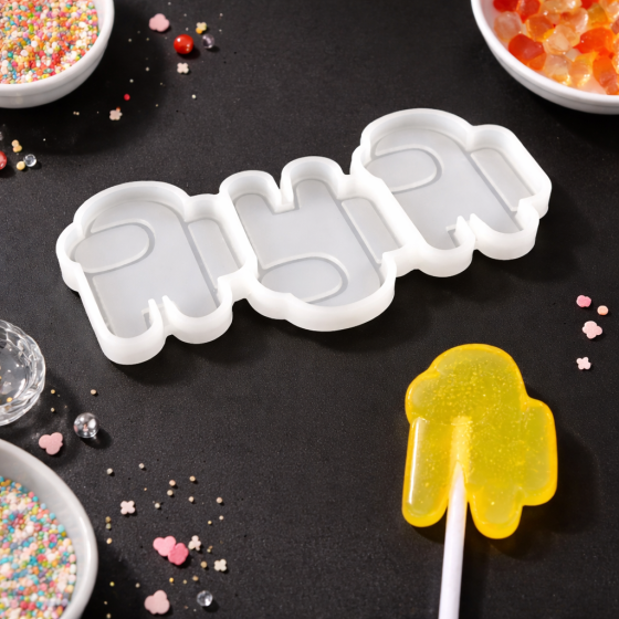 Молд для леденцов Машинки 135 на 75 мм серый Киев