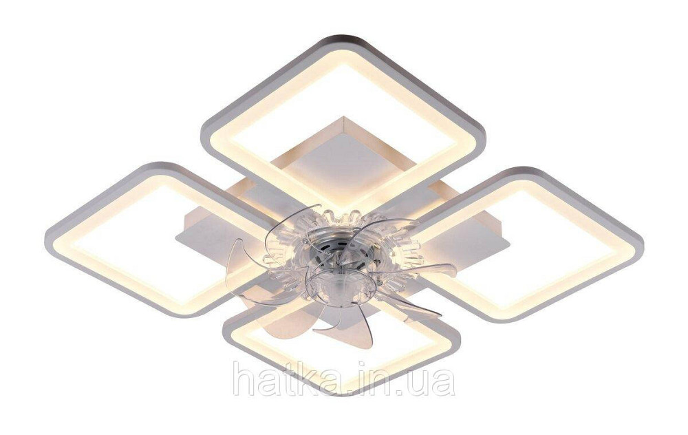 Стельовий світильник-вентилятор YZD5007-Fan (Білий) Київ - фото 1