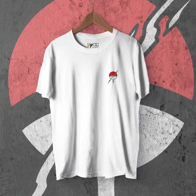 Футболка чоловіча з  принтом Наруто Вороны Итачи 2 Розмір 48 Дніпро - фото 5