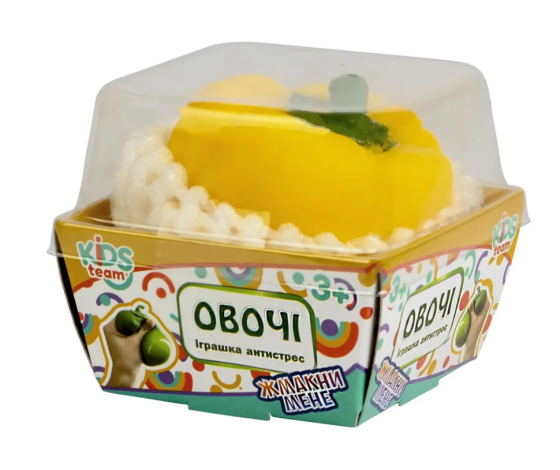 Іграшка антистрес "Овочі перець" CKS-10705(Yellow) Вінниця
