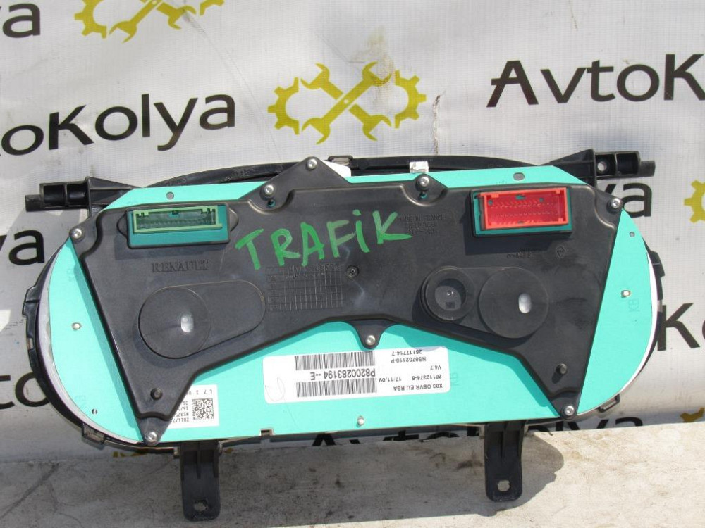 Панель приладів (спідометр) Renault Trafic 2007-2013 (8200283194) Ковель - фото 2