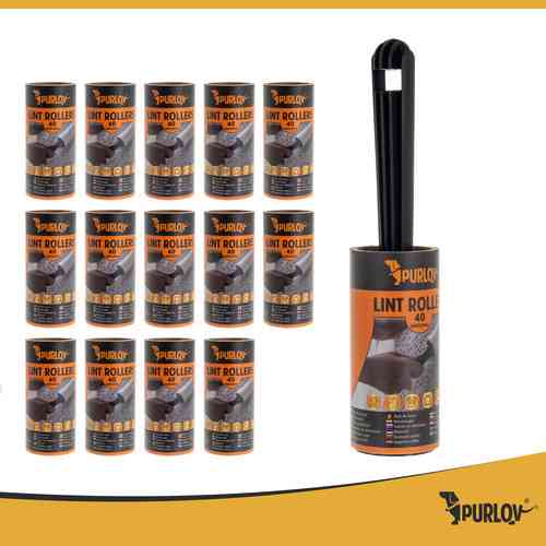 Набор 15 роликов-валиков для чистки одежды ,салона авто Purlov (25747) Нововолынск