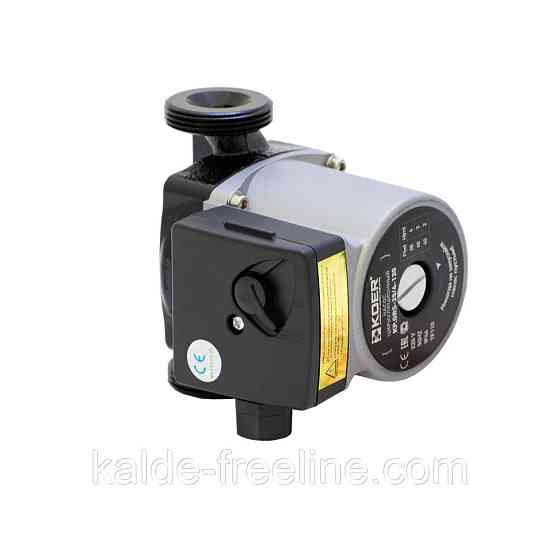 Насос циркуляційний KOER KP.GRS-25/4-130, Н=4М, Q=3кбМ, P=88Вт (з кабелем та гайок) Харків