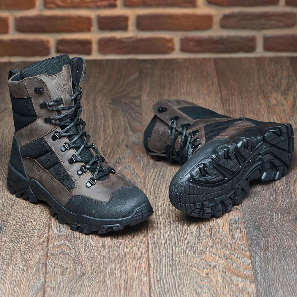 Тактичні берці зимові коричневі теплі водонепроникні взуття для ЗСУ поліції ДСНС охорони та полювання 44 (29) Харків - фото 9