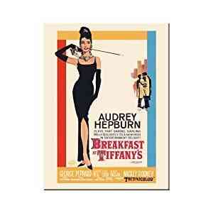 Магніт 8x6 см "Audrey Hepburn Breakfast At Tiffanys" Nostalgic Art (14180) Рівне