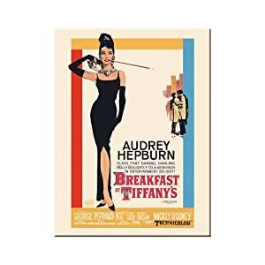 Магніт 8x6 см "Audrey Hepburn Breakfast At Tiffanys" Nostalgic Art (14180) Рівне - фото 1