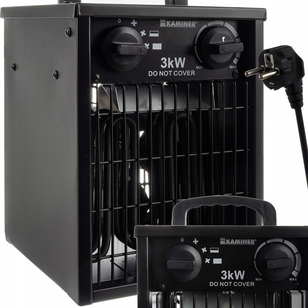 Электрический обогреватель мощность 20 Вт/2000 Вт/3000 Вт Kaminer (24361) Нововолынск - изображение 1