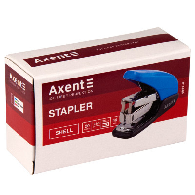 Степлер Axent Shell №24/6 20 л Блакитний (4841-07-A) Вінниця - фото 4
