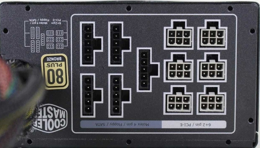 Блок живлення COOLERMASTER SILENT Pro M850 850W Semi-MODULAR Харків - фото 2