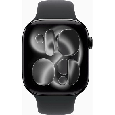 Смарт-часы Apple Watch Series 11 GPS 46mm Jet Black Aluminium Case with Black Sport Band - M/L (MEUX4RK/A) Винница - изображение 2