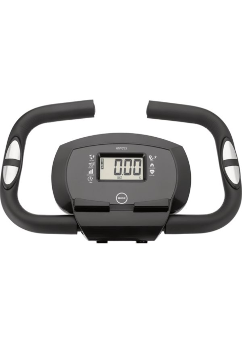 Велотренажер Gymtek FX600 магнітний складний з еспандерами золотий Київ - фото 5