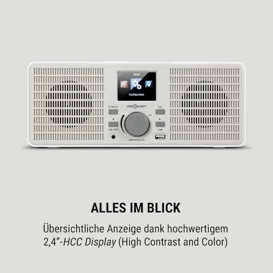 Інтернет-радіо TuneUp ST Oneconcept Німеччина Рівне