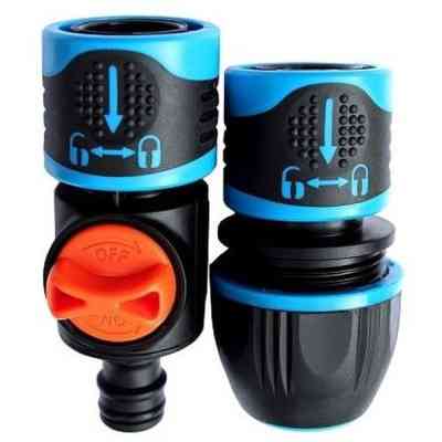 Коннектор для шланга Gruntek набор 1/2"-5/8"-3/4" (296292277) Винница