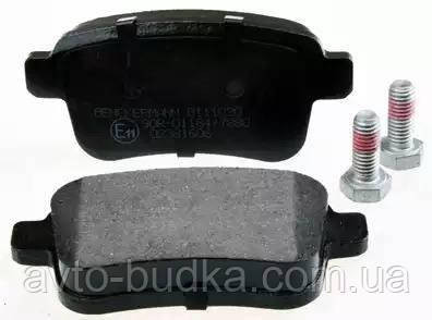Тормозные колодки задние Renault Megane 3 Scenic 3 Fluence A.B.S. 37732 Новый Роздол - изображение 1