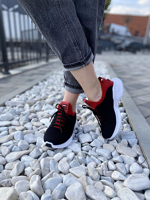 Violeta Кроссовки женские Violeta черные текстиль + сетка размер 37 (2475) Коломыя - изображение 9