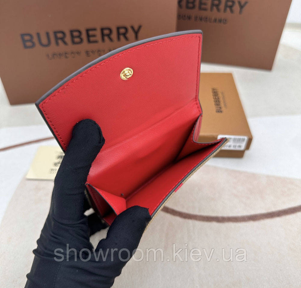 Жіночий невеликий гаманець (2601) червоний Київ - фото 7