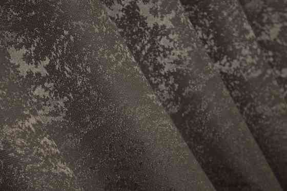 Комплект коротких штор VR-Textil Лен мрамор Pavliani № 1288ш 130х170 см 2 шт Темное какао (35-0064) Киев