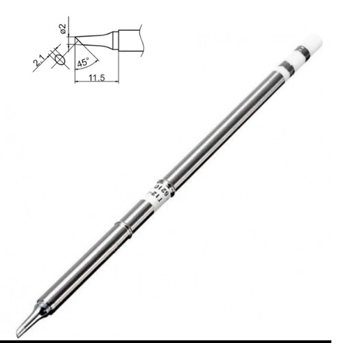 Жало наконечник T12-BC2 Скошений для паяльника паяльної станції Hakko T12 Вінниця - фото 1