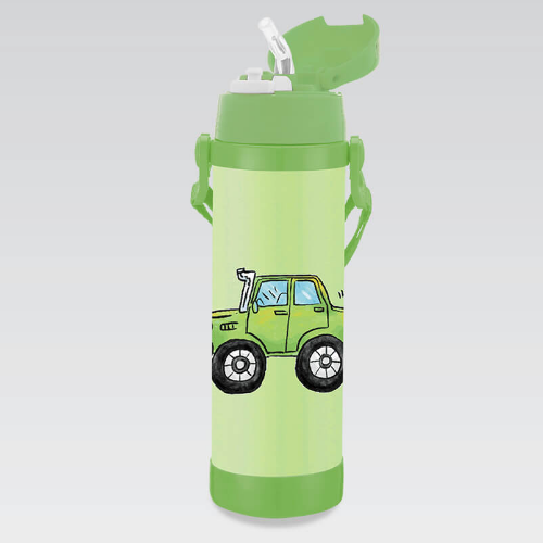 Термос дитячий 500мл з силіконовою трубкою Car Maestro MR-1640-50-B Житомир - изображение 9