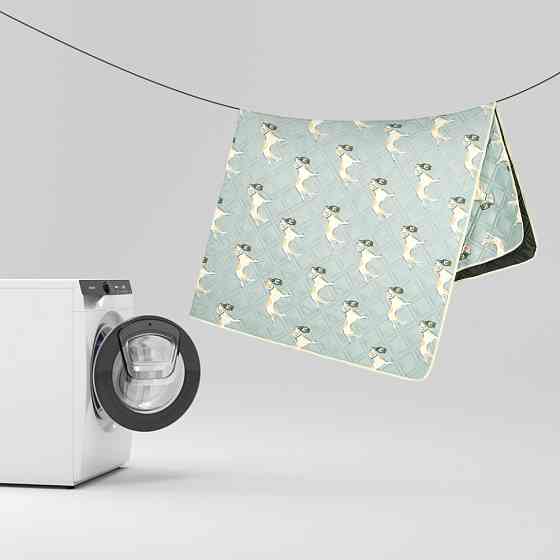 Килимок для пікніка Naturehike CNK2350WS010 210*240 см, блакитний із принтом Київ