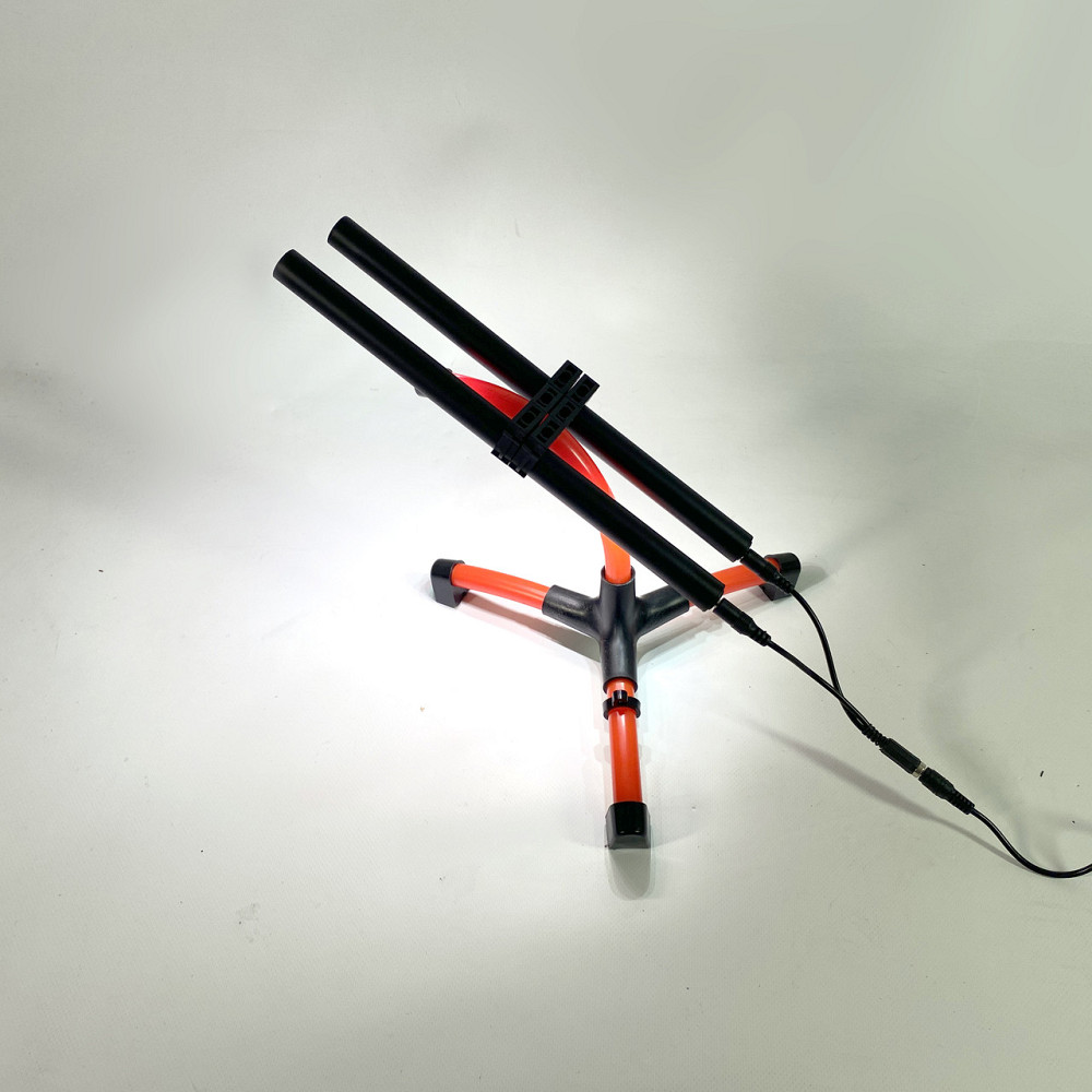 Настільна LED лампа-трансформер RED BOB - з двома світильниками та сенсорним керуванням. Лампа-конст Борисполь - изображение 8